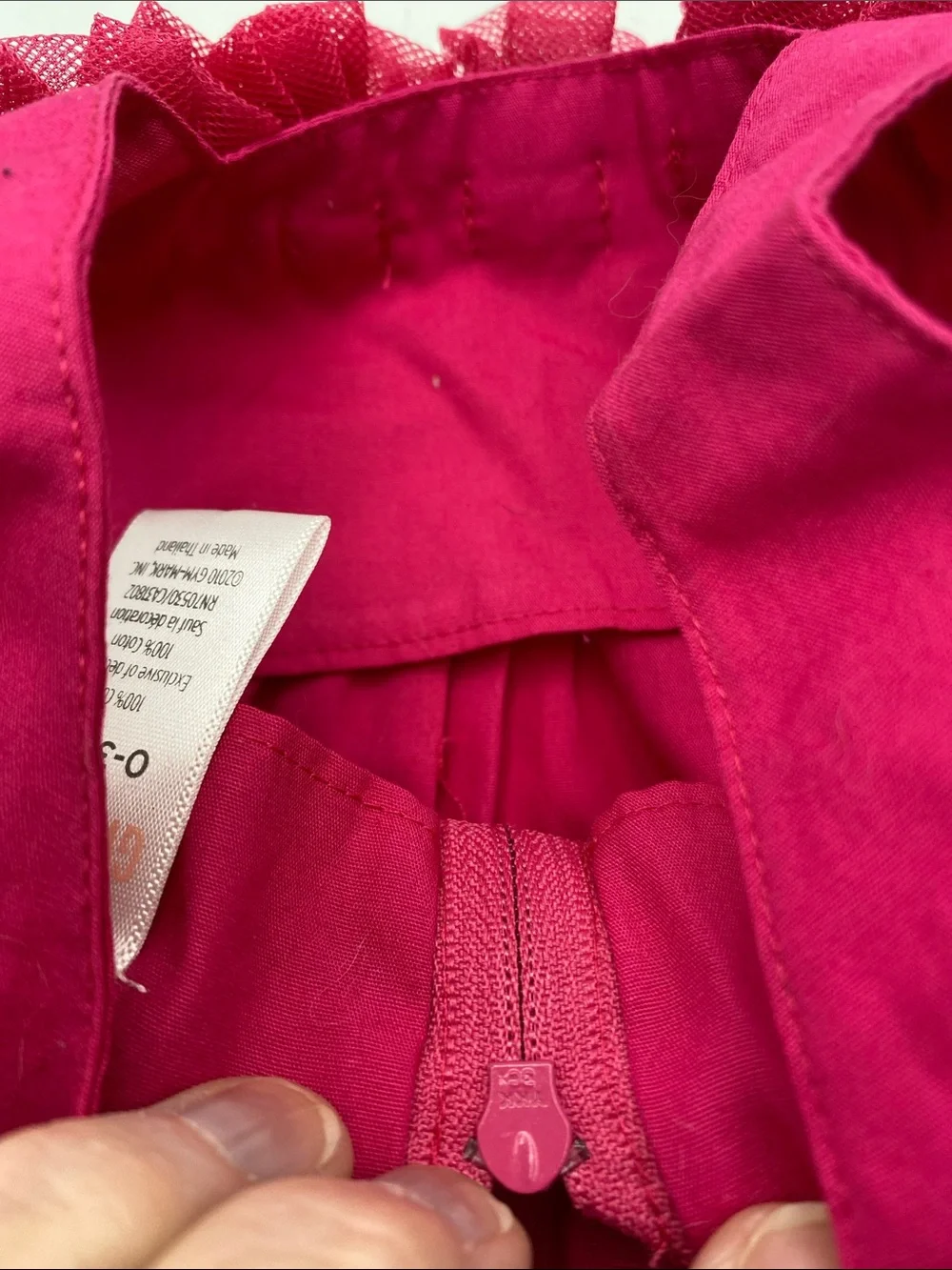 Gymboree Hot Pink Ruffle Tank Dress